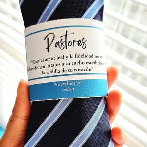 Spanish Printable Tie Gift Label PDF | JW Gift Ideas | DIY Tie Gift Label | Best Life Ever | Pastores Regalos