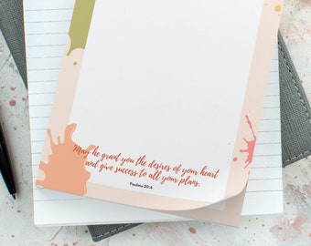 Scripture Post-It Notepads Pink | JW Gifts | Best Life Ever | JW Pioneer School Gifts