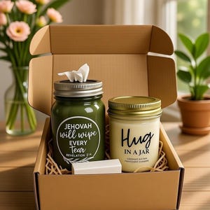 Grief & Sympathy Kit | JW Gifts | Bereavement Kit with Scripture | Christian Comfort Gifts for Death, Mourning, Loss, Bereaved Family