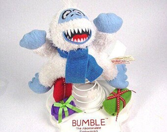 Bumble the Abominable Snowmonster Rudolph Springy Holiday Figure
