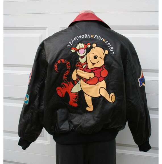 Disney Winnie the Pooh Leather Jacket 