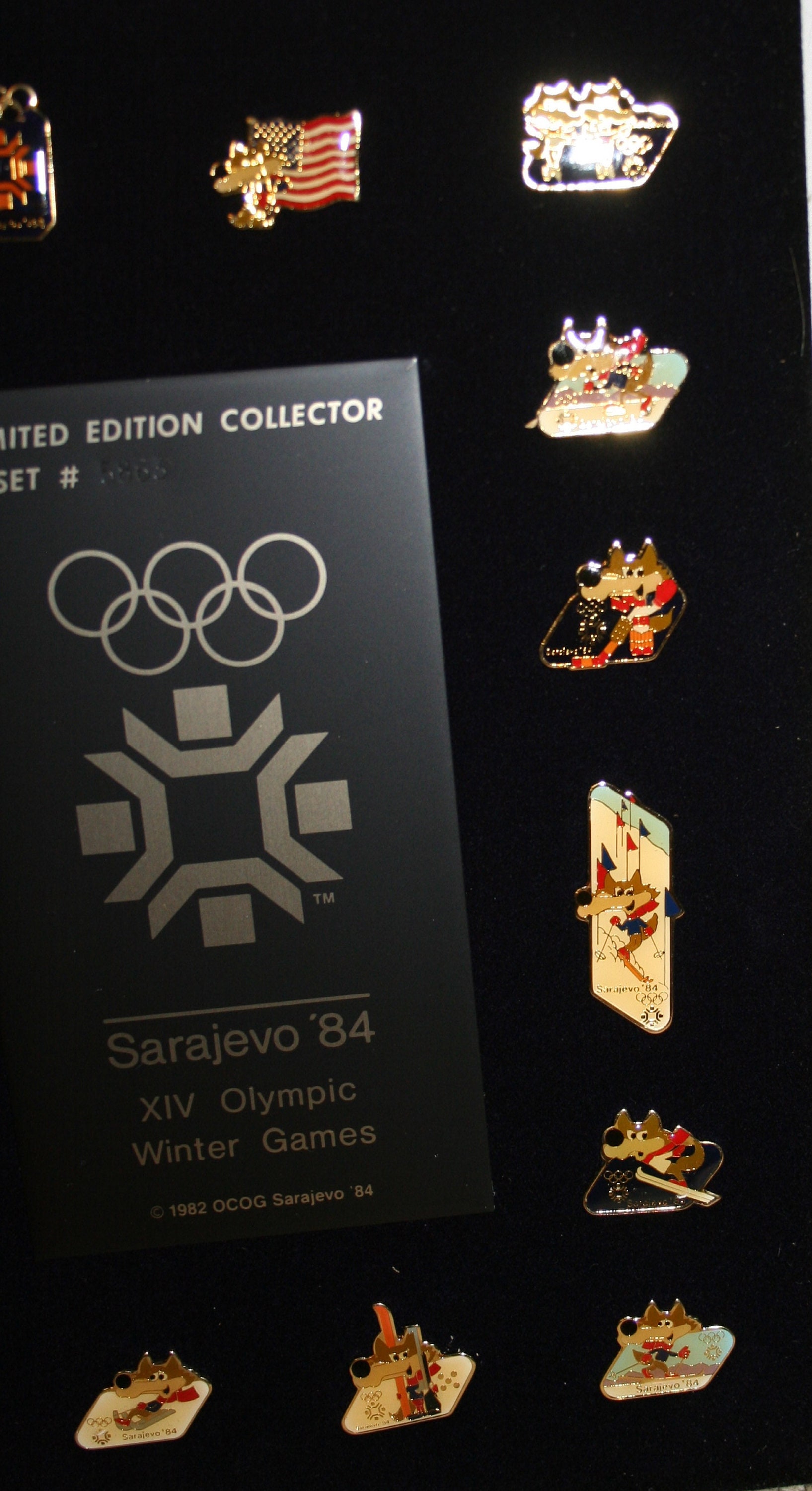 Hiver 1984: Sarajevo - ETATS UNIS 1984 JEUX OLYMPIQUES DE SARAJEVO 1984