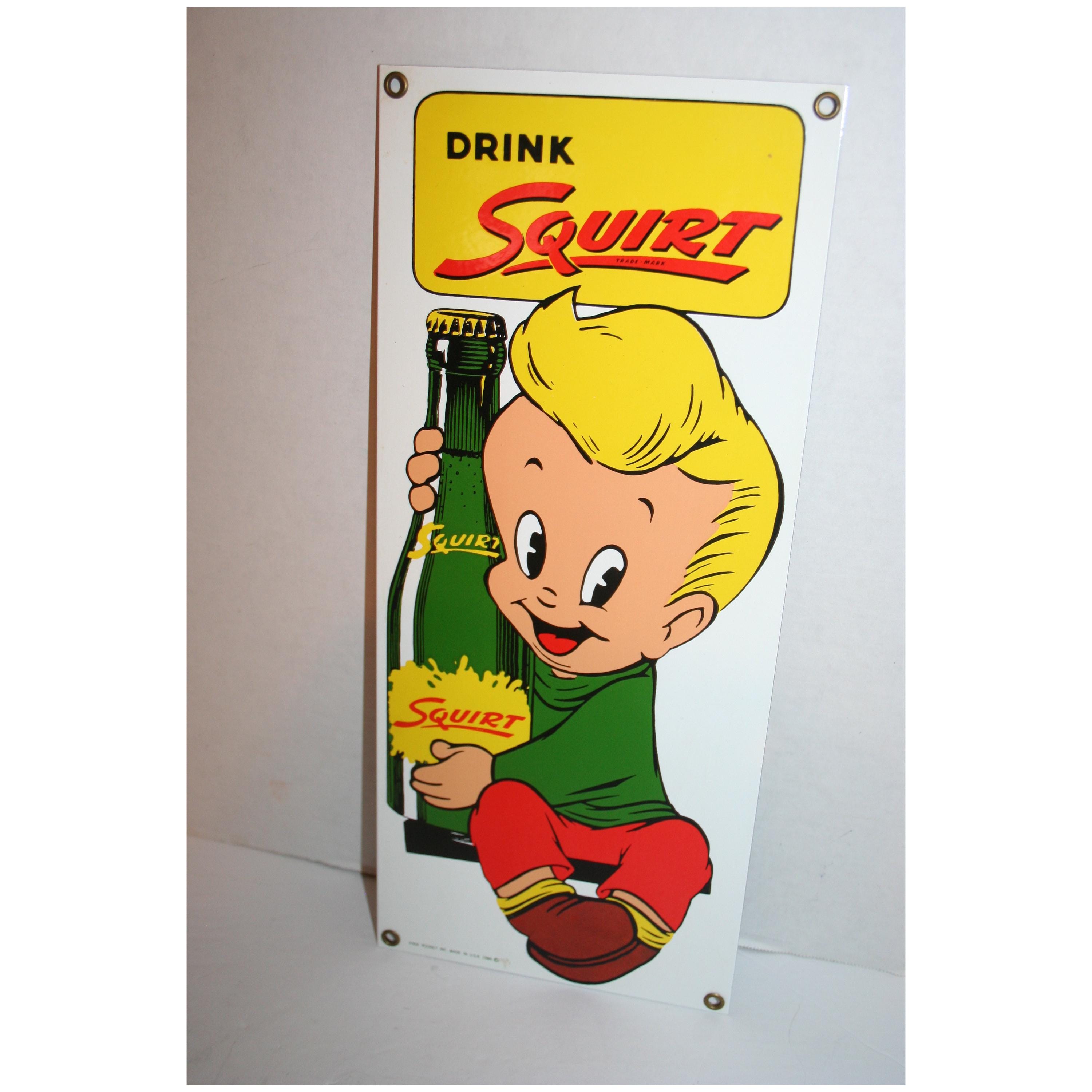 Vintage Squirt Sign - Etsy