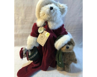 Boyds Tasha B Frostbeary Stephen Wuzzie Ratón Navidad Uptown Collect 900205