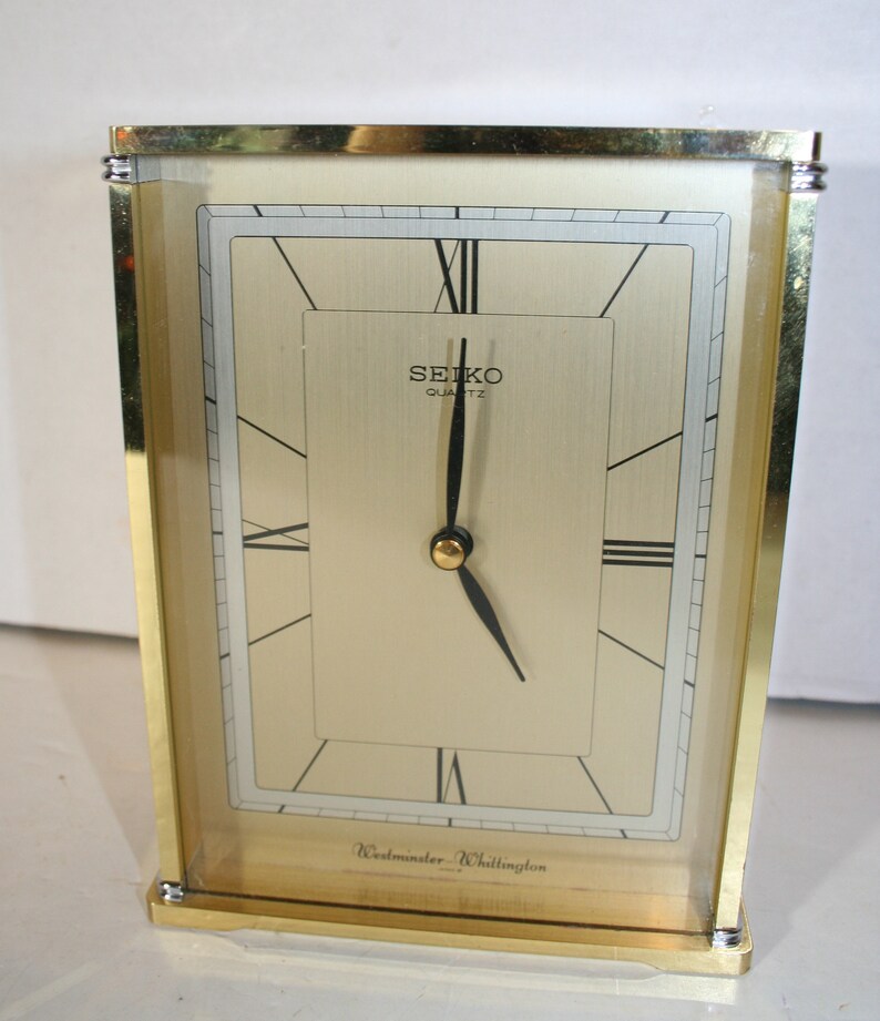 Seiko Westminster Whittington Mantel Clock Manual
