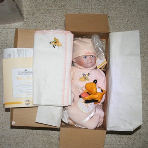 Ashton-Drake Galleries Baby Pluto Yolanda Bello Dreamland Collection Porcelain Doll