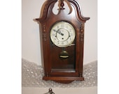 Sligh U.S.A. 8 Day Westminster Chime Wall Clock 0704-1-6263