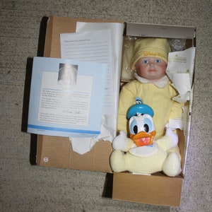 Ashton-Drake Galleries Baby Donald Yolanda Bello Dreamland Collection Porcelain Doll