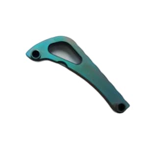 Benchmade Bugout 535 Ribbed Backspacer / TITANIUM Anodized GREEN / Benchmade Bugout 535 - 1x Backspacer