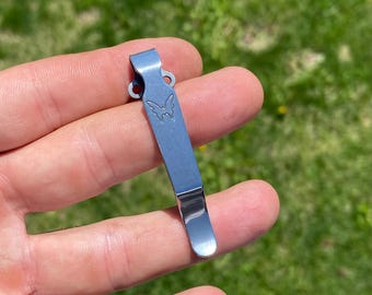 Fits Benchmade Bugout Models - 1x Pocket Clip • Deep Carry • More Benchmade Models Listed