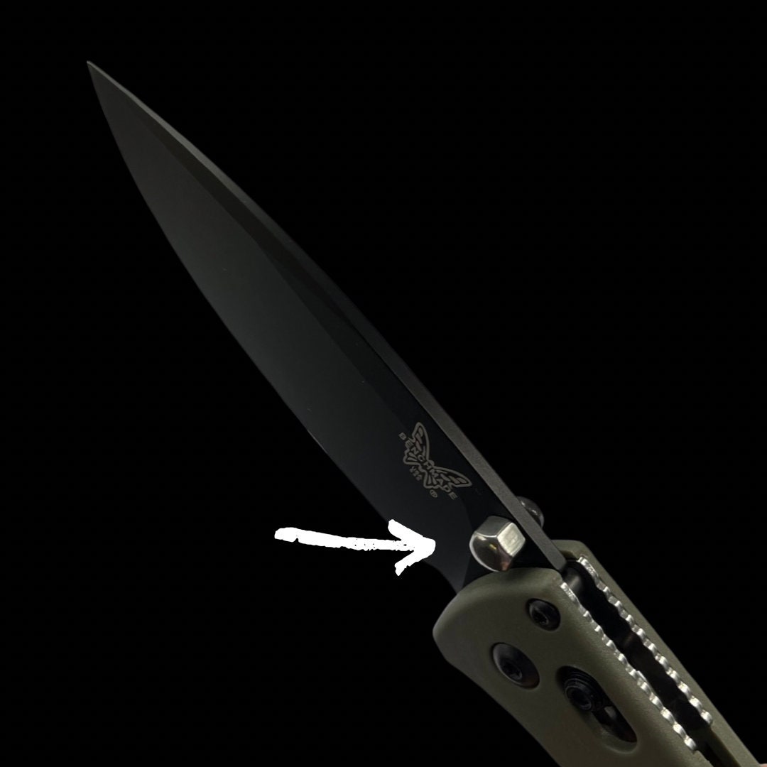 Fits Benchmade Models Thumb Stud Custom Silver Cap Thumb Stud EDC ...