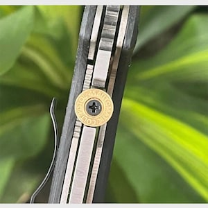 Disco de repuesto para pulgar Emerson BRASS COLT Cuchillos personalizados Emerson imagen 3