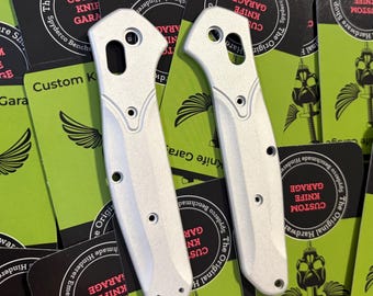 Kit de báscula de metal Benchmade Osborne serie 940. Solo tamaño completo (2 básculas).