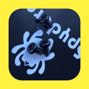 Spyderco Native Chief  Pocket Clip Screws 3x Black TORX Screws Pocket Clip Replacement Folding Knife Spyderco Models In Description