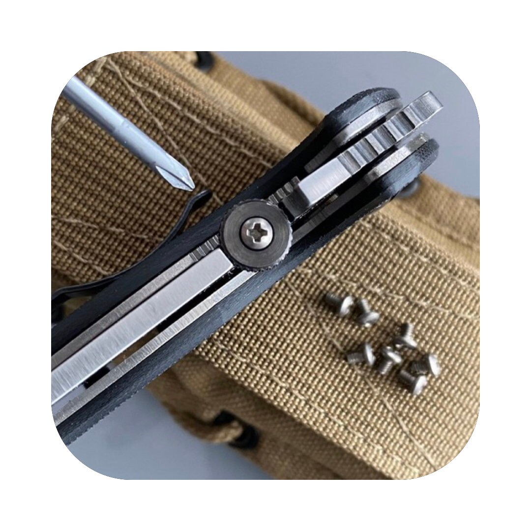 Emerson Overland Thumb Disc Screw 1x Phillips Screw Stainless Steel