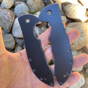 Emerson Commander Replacement Scale Kit Carbon Fibre Original Series Emerson Commander Only - 2x Scales image 5