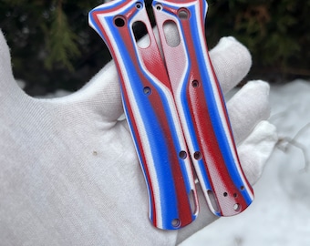 Kit de escamas de repuesto Benchmade Bugout 535 G-10 Serie Original Benchmade Bugout 535 solamente - 2 escamas