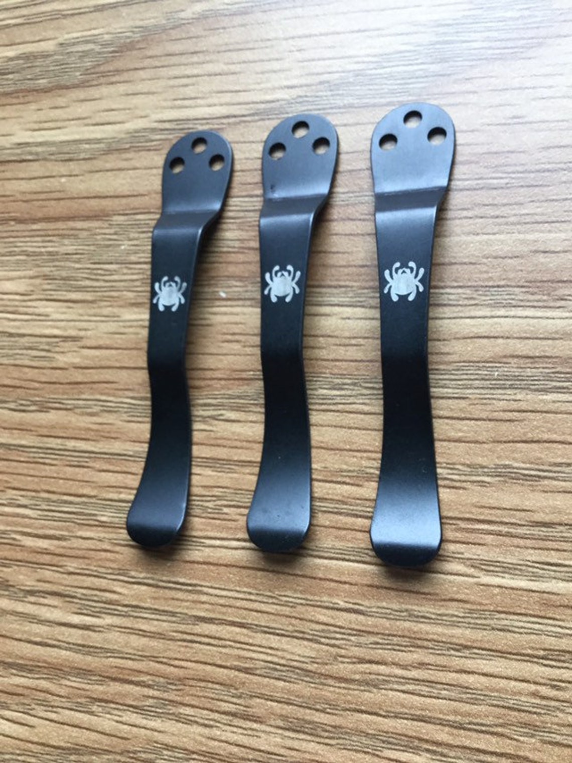 Spyderco Paramilitary 2 CUSTOM Black Replacement Pocket Clip Etsy