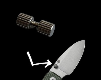 CIVIVI Daumen Bolzen Custom Silber Double Grind Daumen Bolzen Weitere Modelle in Beschreibung Altus ODD 22 Sokoke Tranquil Altus Thug 2 + More