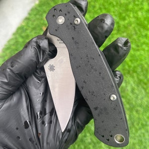 Spyderco Manix 2 + XL Scale Screws • Titanium TORX Anodized Chameleon Green • Knife Upgrade • Works On Some Spyderco Models In Description