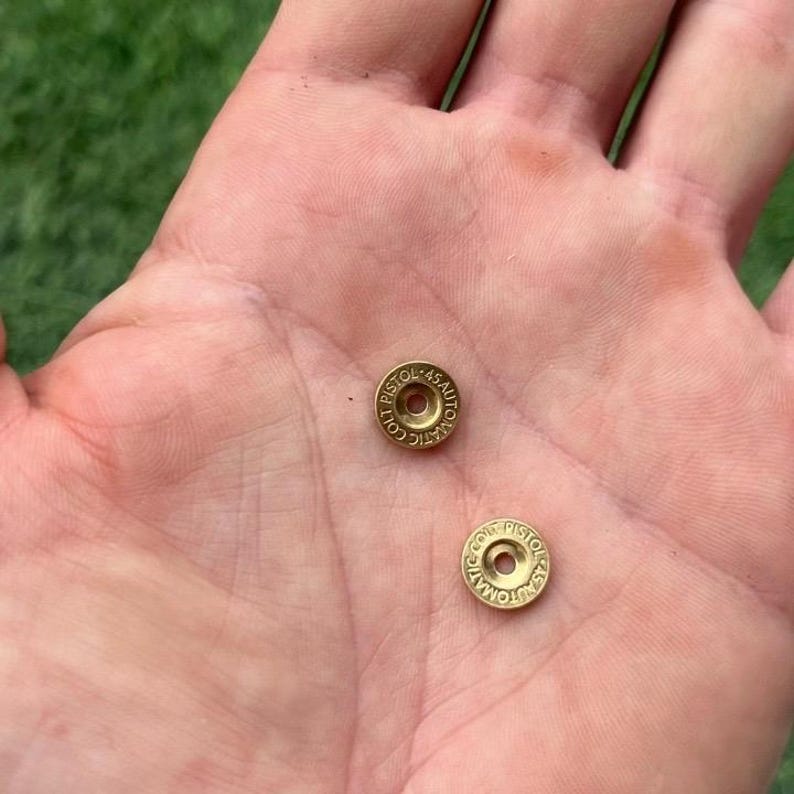 Disco de repuesto para pulgar Emerson BRASS COLT Cuchillos personalizados Emerson imagen 4