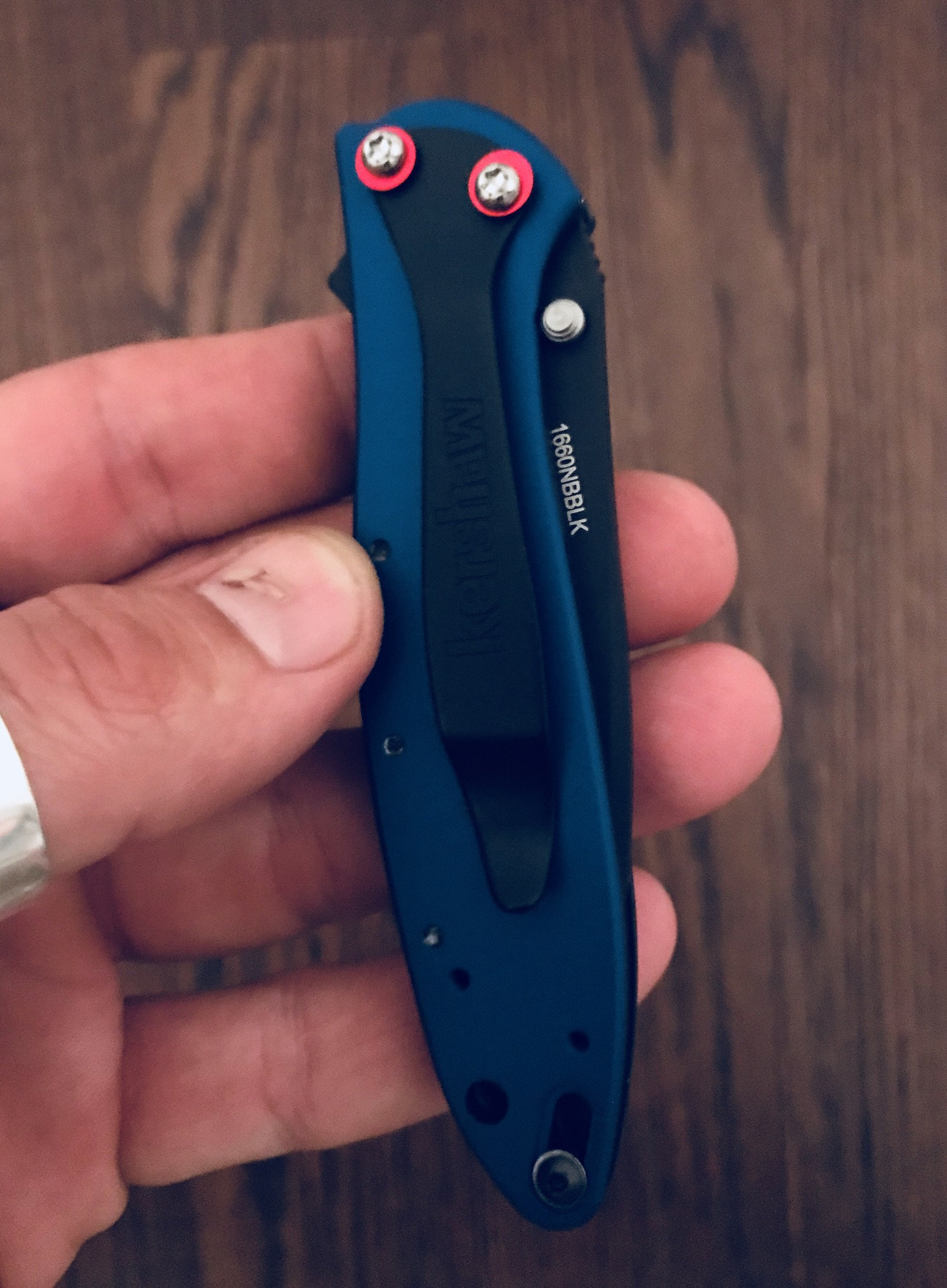 Kershaw Leek CUSTOM Titanium Pocket Clip Screws With Cloured Etsy