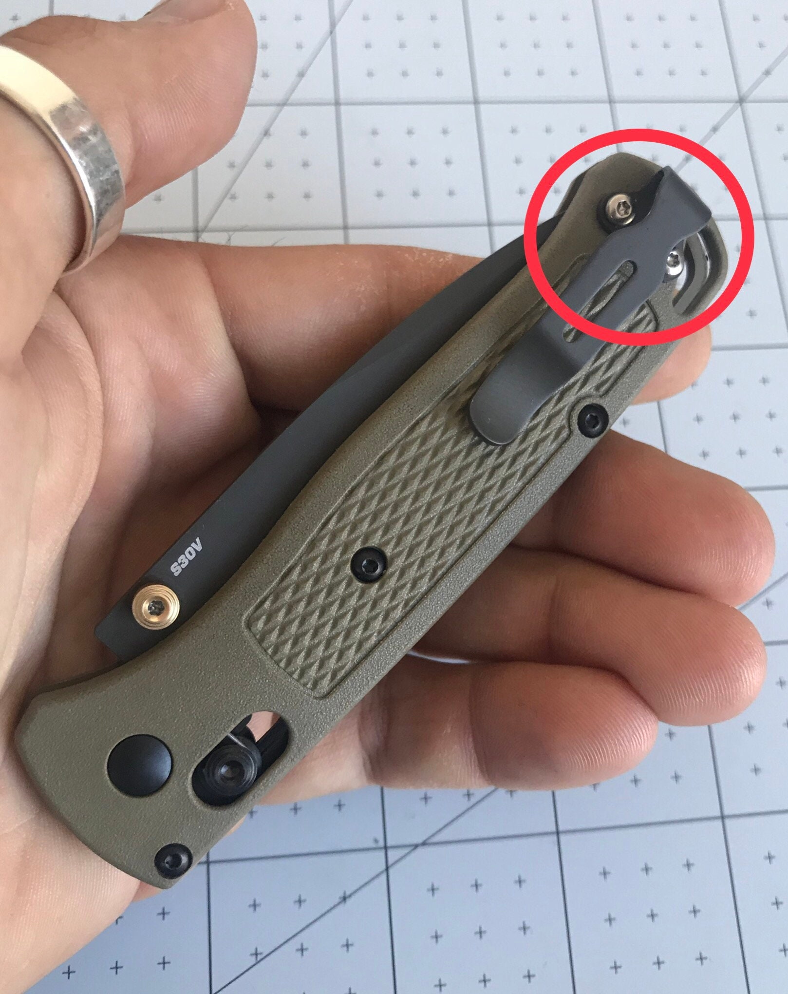 Benchmade Bugout CUSTOM Designer Torx Pocket Clip Screws Etsy