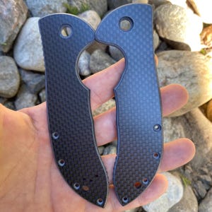 Emerson Commander Replacement Scale Kit Carbon Fibre Original Series Emerson Commander Only - 2x Scales image 2