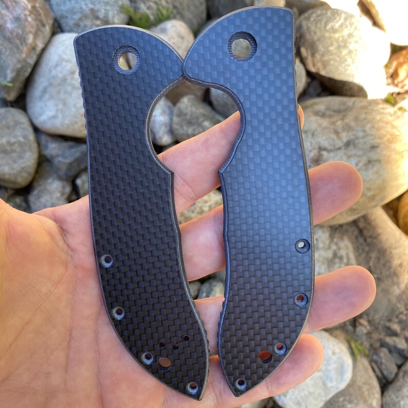 Emerson Commander Replacement Scale Kit Carbon Fibre Original Series Emerson Commander Only - 2x Scales image 2