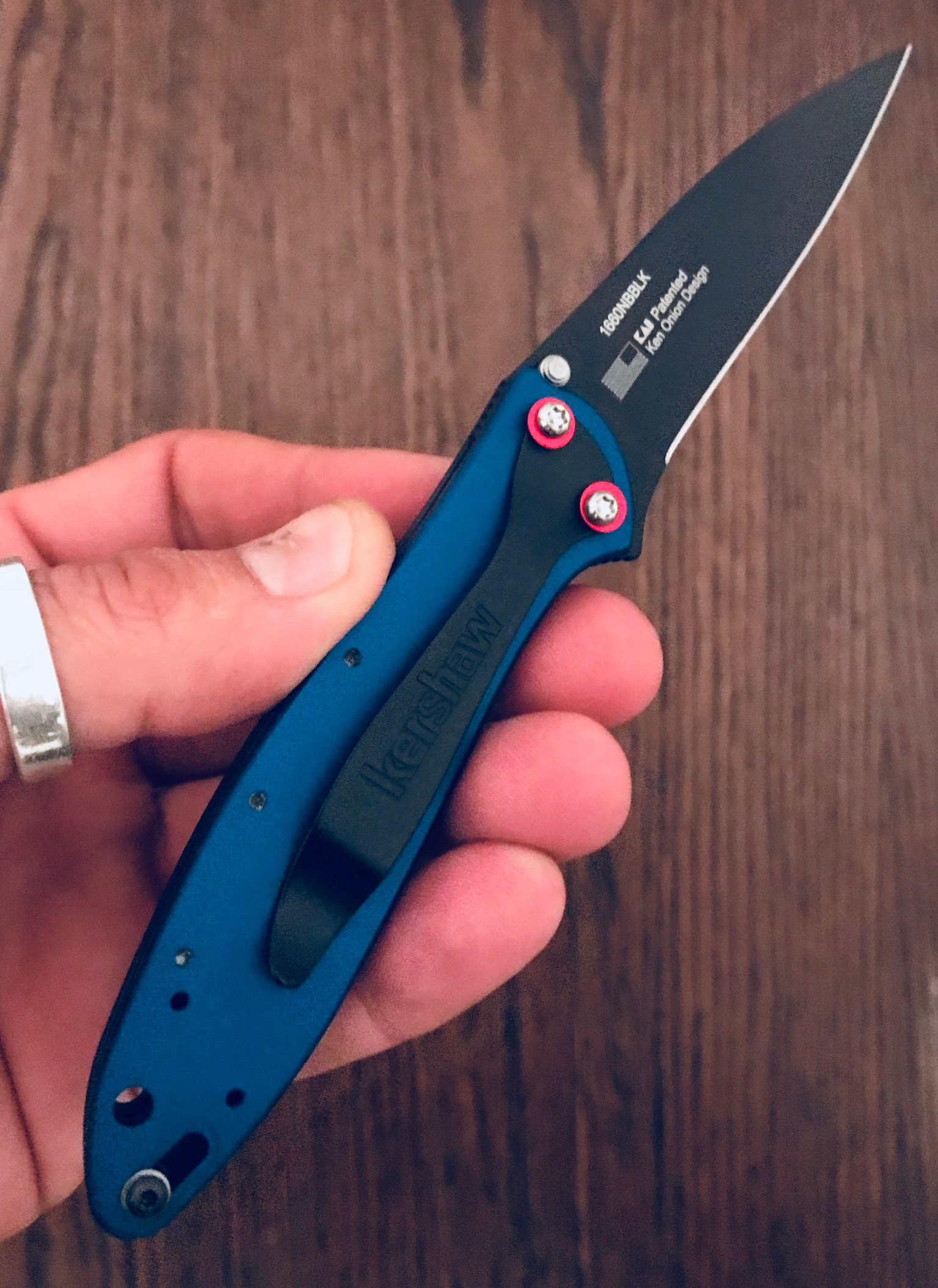 Kershaw Leek CUSTOM Titanium Pocket Clip Screws With Cloured Etsy