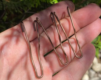 Spyderco Para 3 Lightweight Replacement BRONZE Wire Clip More Spyderco Models Listed Spyderco Knife Pocket Clip • 1x Pocket Clip