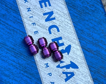 Fits Benchmade Models / 1x OG Thumb Stud • Anodized Titanium • Knife Upgrades • Replacement Thumb Stud • Benchmade Models Listed - PURPLE