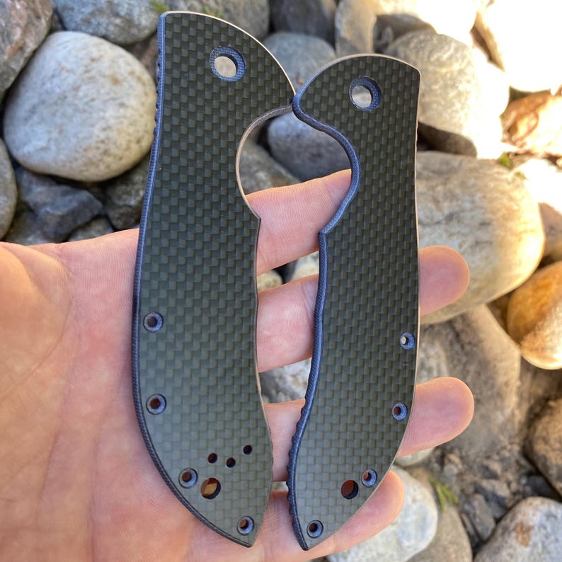Emerson Commander Replacement Scale Kit Carbon Fibre Original Series Emerson Commander Only - 2x Scales image 1