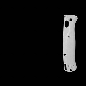 Benchmade Bugout 535 Replacement Scale Kit / SILVER Metal OGT Pattern / CNC Knife Upgrades / Benchmade Bugout 535 Only - 2x Scales