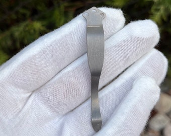 Zero Tolerance Models - 1x RAW Titanium Pocket Clip • ZT Models Listed