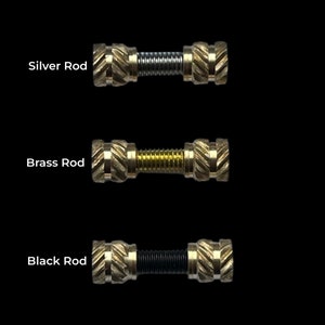 Benchmade COMBO Thumb Studs • 3x Pack • Custom Double Brass Micro Grind Thumb Studs Upgrade Benchmade Models In Description / 3x Thumb Studs