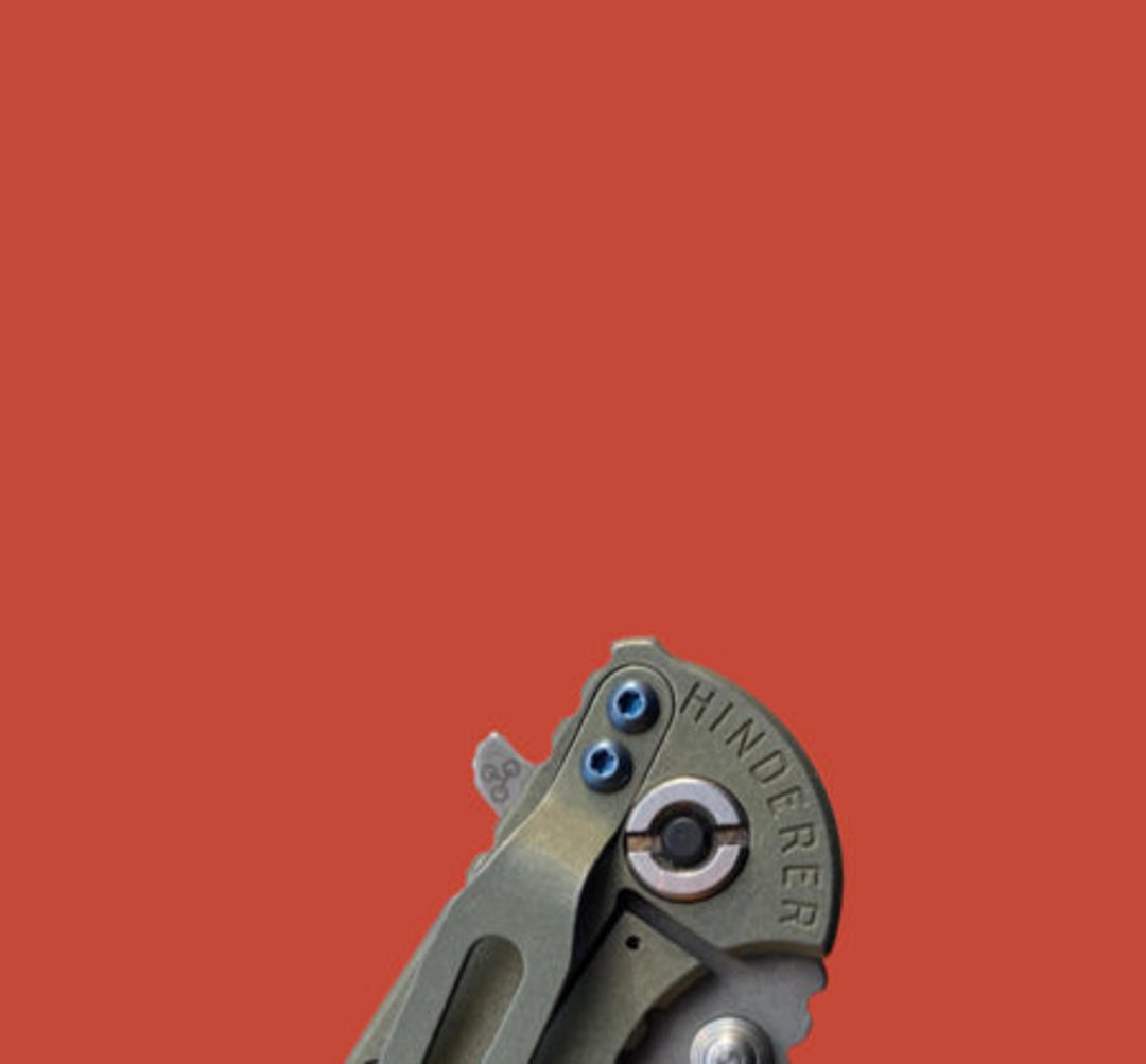 MXG Gear Custom Titanium G10 Scale Screws For Rick Hinderer XM-18 3.5" & XM-24 Knives