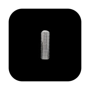 Treaded Connectors Endless Rod 2-56 Tread 1/4 Length • 304 Stainless Made In USA Hardware Screws Builder Custom Hardware 6/12 Pack Options