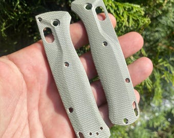 Kit de cachas de repuesto MICARTA Original Series para Benchmade Bugout 535 (solo para Benchmade Bugout 535) - 2 cachas