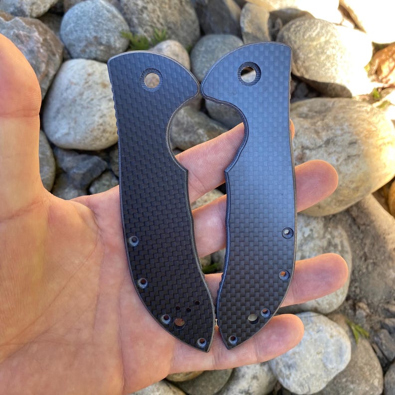 Emerson Commander Replacement Scale Kit Carbon Fibre Original Series Emerson Commander Only - 2x Scales image 3