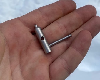 Ferramenta de parafuso de escala Microtech / Para instalação e desmontagem de parafuso Microtech * 1x ferramenta apenas - Para UTX-70 - Sifão - Halo - Exocet