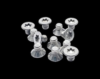 M2 Tread - Length Options • TITANIUM TORX Countersunk Screws 612 Pack Options