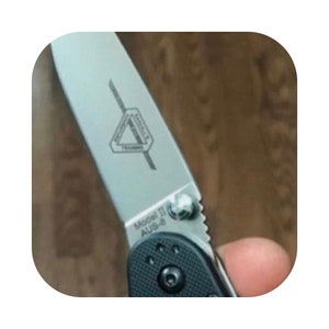 Ontario Rat 1 + Rat 2 Models / 1x UFO Thumb Stud • USA Grade 5 Titanium • Knife Upgrades • Replacement Thumb Stud • More Knife Models Listed