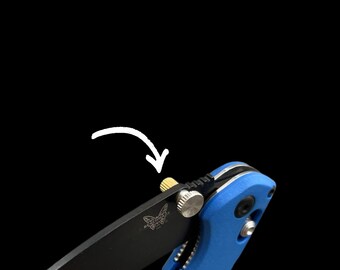 Replacement Benchmade Thumb Stud Double Brass Back SLT Thumb Stud Benchmade Models In Description (1x Thumb Stud)