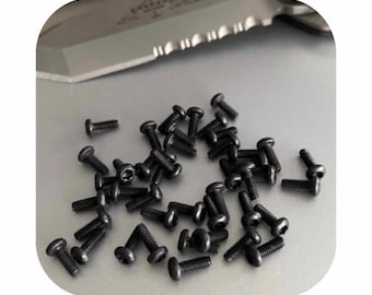 Emerson Replacement Pocket Clip Screws Black TORX Folding Knife Upgrades Works On Emerson Models In Description