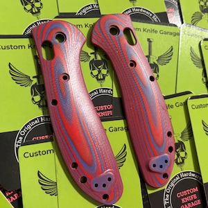 Echelle Griptilian (grande) fabriquée sur mesure G-10, finition lisse, grands modèles Griptilian uniquement - 2x échelles
