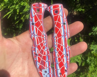 Pasuje do zestawu wag zamiennych Spyderco Endura 4 G-10 Original Series Spyderco Endura 4 – tylko 2 skale