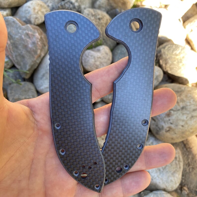 Emerson Commander Replacement Scale Kit Carbon Fibre Original Series Emerson Commander Only - 2x Scales image 4