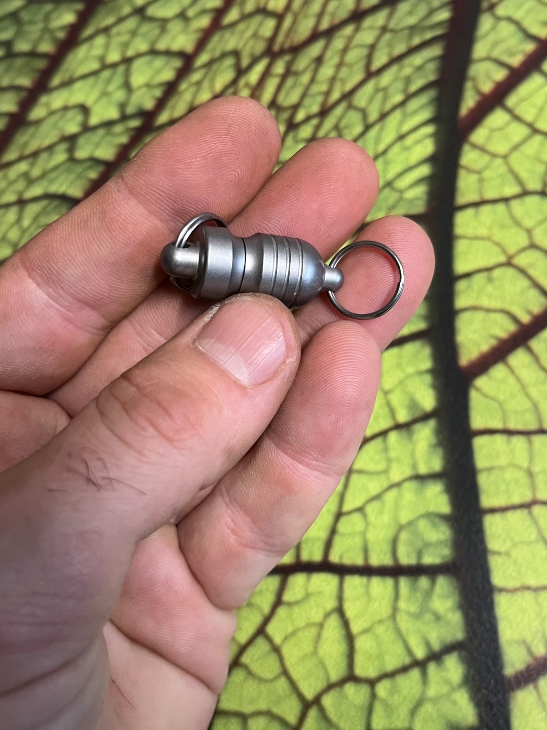 Titanium Quick Release Keychain EDC Carry / Smooth Etsy