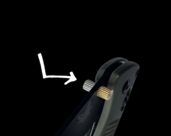 Benchmade Thumb Stud Custom Two Face MICRO GRIND Thumb Stud Benchmade Models In Description